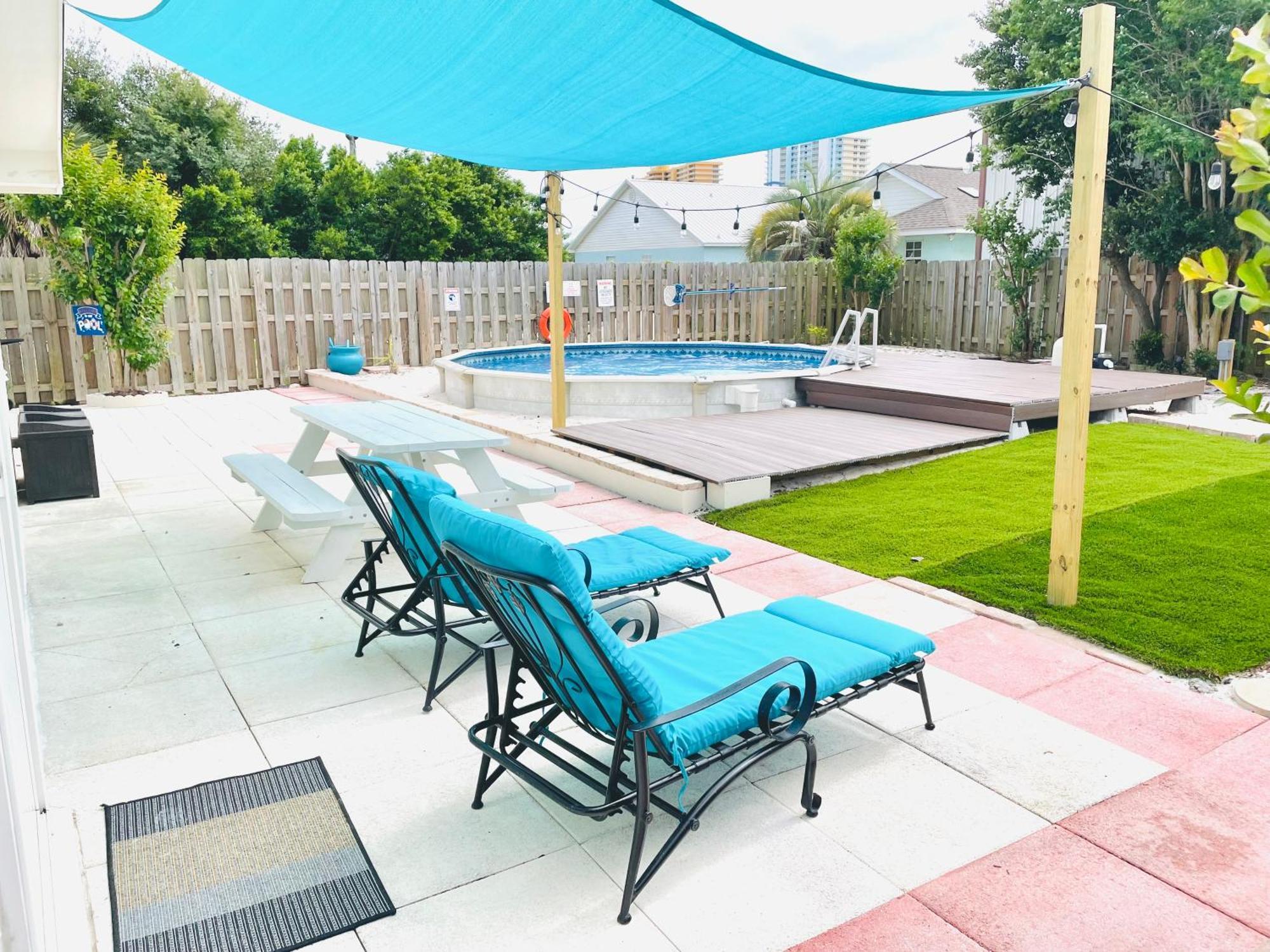 Sea Salt Vacation Home, Private Pool - Walk To Beach 파나마 시티 외부 사진